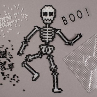 Lag et skjelett av rørperler