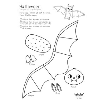 Flaggermus til Halloween