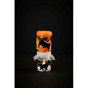 Spennende halloweenlykt