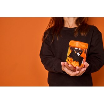 Spennende halloweenlykt