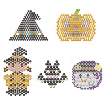 Lag Halloweenfigurer med Aquabeads