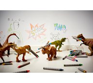 Dinospøk med farger
