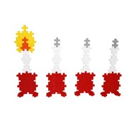 Adventslys av PLUS-PLUS