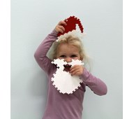 Lag nisselue og skjegg med PLUS-PLUS