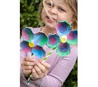 Blomst av eggkartong