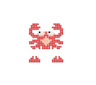 Krabbe 3D av rørperler