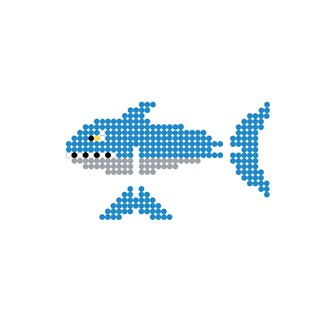 Hai 3D av rørperler