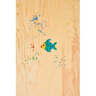 En fisk av rørperler