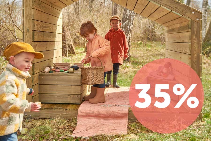 barn leker i Urban lekehus